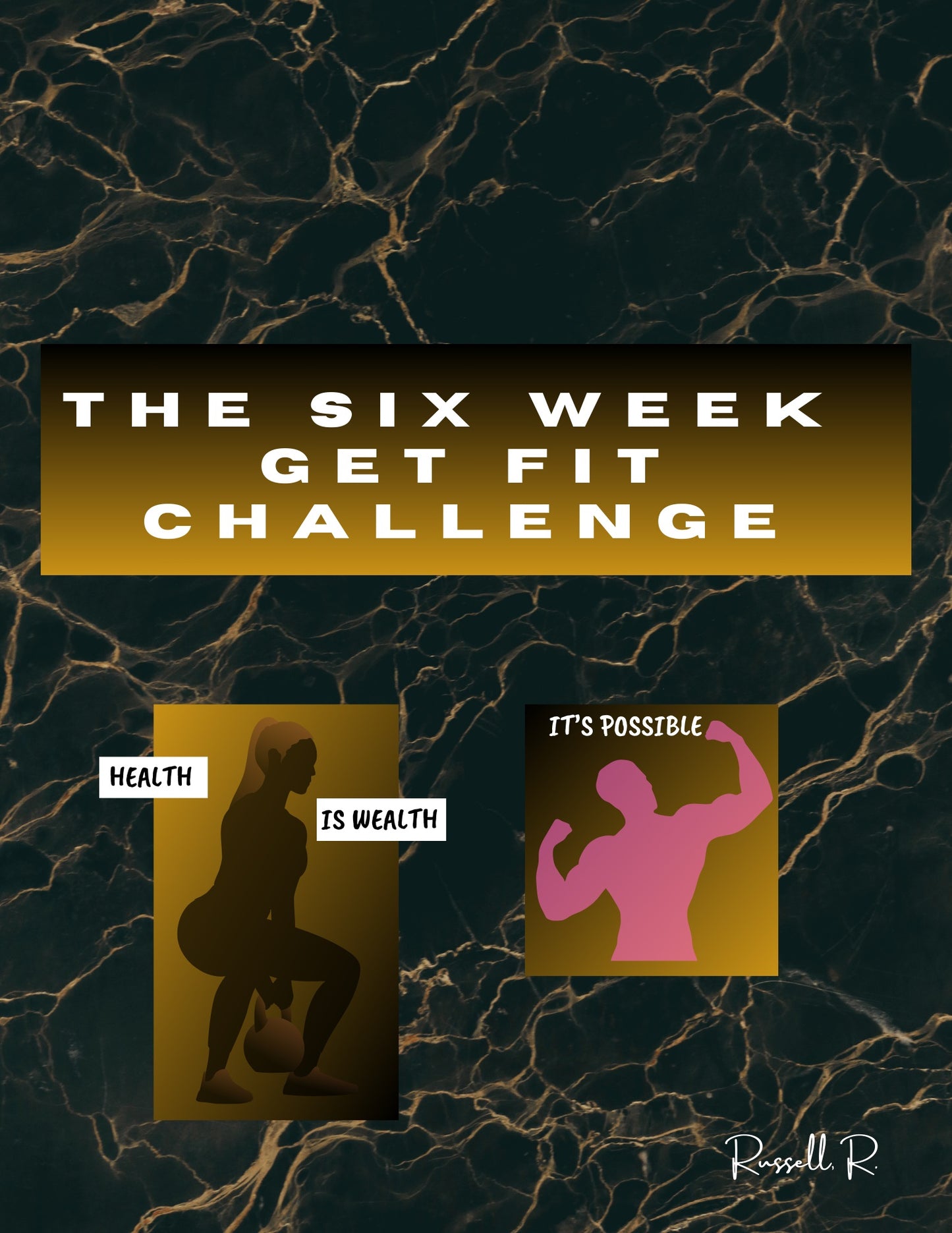Six Week Get Fit Challenge Workout Planner (Digital)